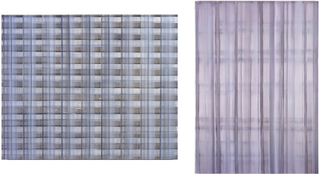 Stefan Mattes, Abstract Painting, Studies about Lines and Space